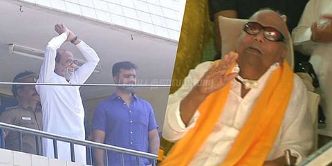 இரவு 7.30 மணிக்கு கருணாநிதியை சந்திக்கிறார் ரஜினி