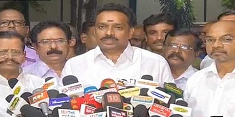 போக்குவரத்து தொழிலாளர்கள் போராட்டத்தை கைவிடவேண்டும்: எம்.ஆர்.விஜயபாஸ்கர்