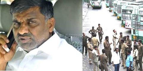 பேருந்துகளை இயக்க இடையூறு செய்தால் நடவடிக்கை: அமைச்சர் கே.சி.வீரமணி