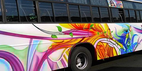 சேலத்தில் கூடுதல் கட்டணம் வசூலித்த தனியார் பேருந்துக்கு தடை