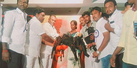 விழுப்புரத்தில் விஜய் மக்கள் இயக்கம் சார்பில் நலத்திட்ட உதவிகள்: போட்டோ கேலரி