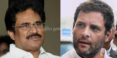 தமிழக காங். தலைவராக திருநாவுக்கரசு நீடிப்பார்: ராகுல் அறிவிப்பு