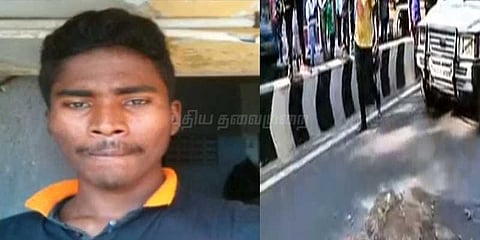 அரசுப் பேருந்து மோதி சென்னையில் இளைஞர் பலி