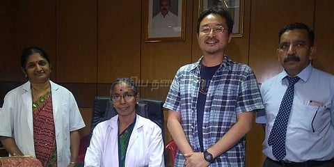 உயிரைக் காத்த தமிழர்களுக்கு நன்றி சொல்ல வந்த ஜப்பான் இளைஞர்