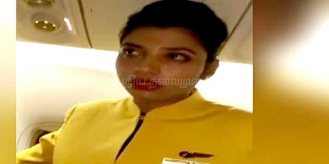 3 கோடி டாலரை கடத்த முயன்ற விமான பணிப் பெண் கைது!