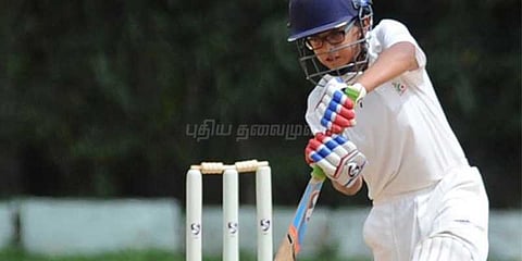 அபார சதம் அடித்தார் ராகுல் டிராவிட் மகன்!