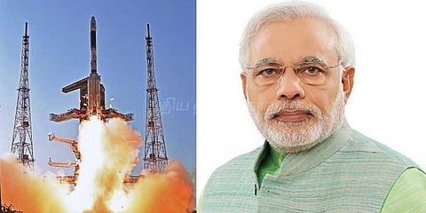 இஸ்ரோவுக்கு பிரகாசமான எதிர்காலம்: பிரதமர் மோடி புகழாரம்