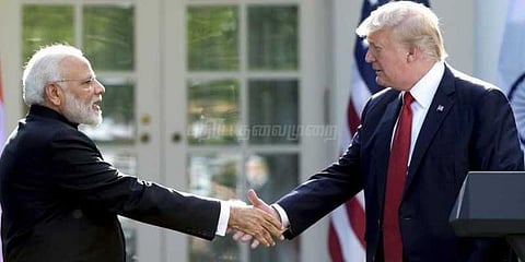 ட்ரம்ப்பை பின்னுக்கு தள்ளி மோடி முன்னேற்றம்