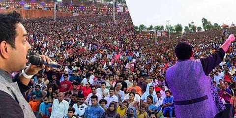 ரசிகர்களால் நிரம்பி வழிந்த சங்கர் மகாதேவனின் இசை நிகழ்ச்சி!