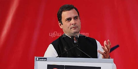 மக்களுக்கு ரூ.15 லட்சம் எங்கே? மோடிக்கு ராகுல்காந்தி கேள்வி!