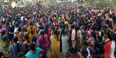 கணவர் தொல்லை இல்லை: பொங்கல் கொண்டாட்டத்தில் ஒலித்த பெண் குரல்..!