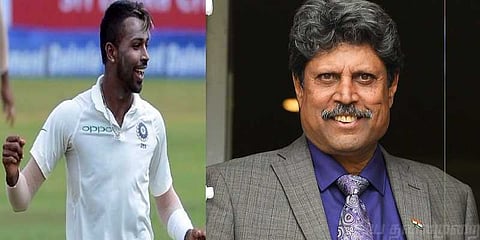 ஹர்திக் பாண்ட்யாவை என்னுடன் ஒப்பிடாதீர்கள்: கபில்தேவ்