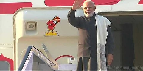 சர்வதேச பொருளாதார மாநாட்டில் பங்கேற்க மோடி சுவிஸ் பயணம்