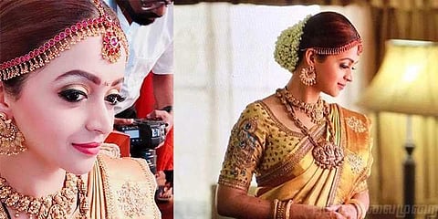 பாவனாவுக்கு ’பத்மாவத்’ ஸ்டைல் மேக்கப்!