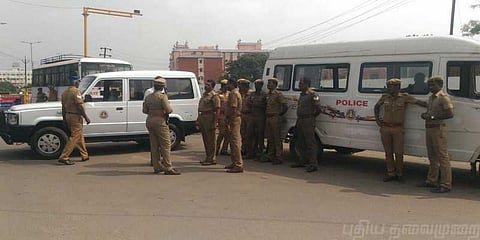 ஜல்லிக்கட்டு போராட்டம் நடந்த இடத்தில் போலீசார் குவிப்பு