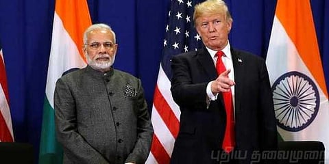 மோடியின் ஆங்கில உச்சரிப்பை கிண்டல் செய்யும் ட்ரம்ப்