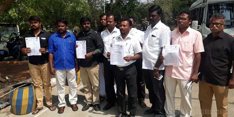 விஜயேந்திரரை கைது செய்ய கமிஷ்னரிடம் புகார்!