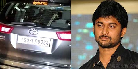 கார் விபத்து: உயிர் தப்பினார் நடிகர் நானி!