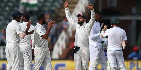 சமி வேகத்தில் வீழ்ந்தது தென்னாப்பிரிக்கா: இந்திய அணி வெற்றி