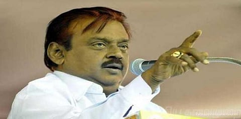 பேருந்து கட்டணம் குறைப்பில் நாடகம்: விஜயகாந்த் கண்டனம்!