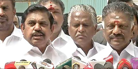 தூண்டிவிட்டு போராடுவது திமுகதான்: முதலமைச்சர் குற்றச்சாட்டு!