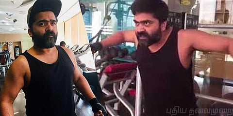 சிம்புவின் ஒர்க் அவுட் வீடியோ