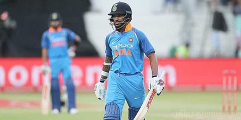 கோலியை திட்டிய ஷிகர் தவான்!