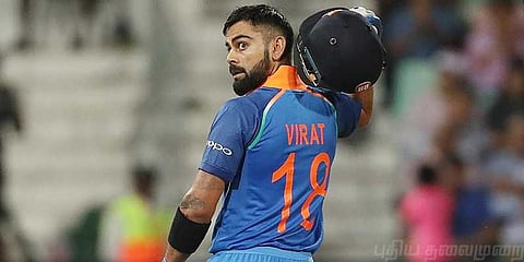 கங்குலி சாதனையை சமன் செய்தார் விராத்!