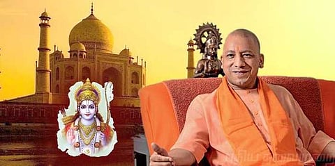 ‘தாஜ்மஹாலை சுற்றிலும் காவி மேகங்கள்’: கிளம்பியது புதிய பூதம்