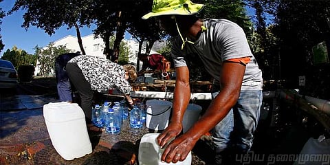 ரேசனில் தண்ணீர் விநியோகம்: 2 நிமிடத்திற்கு மேல் குளிக்கத்தடை!