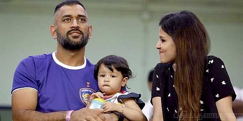 ’தல’ தோனி மகளுக்கு இன்று 3-வது பர்த் டே: குவிகிறது வாழ்த்துகள்!