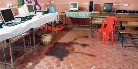 சினிமா ஸ்டைலில் ஒரு காதல் கொலை: வகுப்பறையில் பகீர் சம்பவம்!