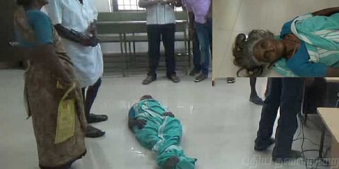 முடியாத மூதாட்டிக்கு இப்படியொரு அவலம்..!