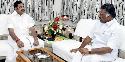 முதலமைச்சர் பழனிசாமியை நலம் விசாரித்த துணை முதலமைச்சர்!