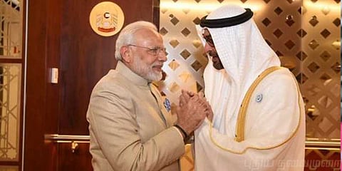 அபுதாபியில் முதல் இந்து கோயில்: அடிக்கல் நாட்டுகிறார் மோடி