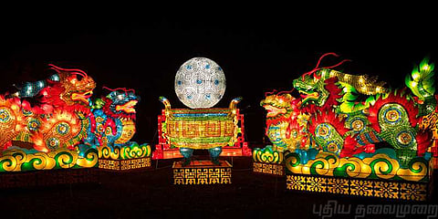 ஒரு கோடி எல்இடி விளக்குகளால் பிரமாண்ட பூங்கா