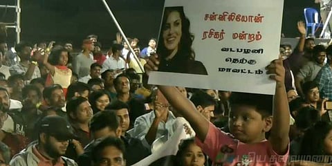 சென்னையில் சன்னி லியோன் நடன நிகழ்ச்சிக்கு மவுசு குறைவு..!