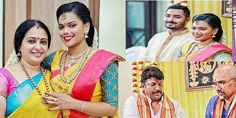 பார்த்திபன் மகள் கீர்த்தனாவின் நிச்சயம்: போட்டோ கேலரி!