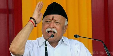 ஆர்.எஸ்.எஸ். தலைவரின் பேச்சால் வெடித்தது சர்ச்சை