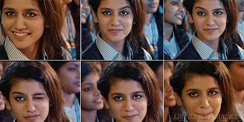 கண் அடிக்க கற்றுக் கொள்ள எத்தனை நாள் ஆனது?: பிரியா வாரியர் பதில்