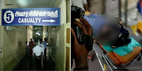 காதலிக்க மறுத்த மாணவிக்கு தீ வைப்பு: தலைமறைவான இளைஞர் கைது