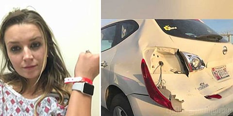 இளம் பெண்ணைக் காப்பாற்றிய ஆப்பிள் கை கடிகாரம்