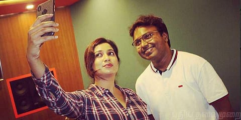 ‘சீமராஜா’விற்காக ஷ்ரேயா கோஷல் பாடிய மெலோடி பாடல்