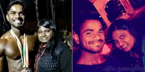 பாடிபில்டர் மனைவி உருக்கம்: வைரலாகும் வீடியோ