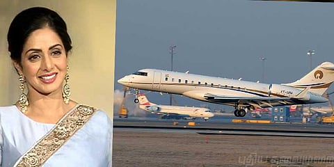 அம்பானியின் ஜெட் விமானத்தில் வரும் ஸ்ரீதேவி உடல்!