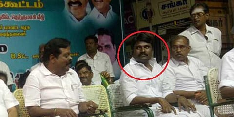 அதிமுக கூட்டத்தில் பங்கேற்ற கந்துவட்டி அன்புச்செழியன்!