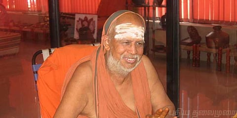 காஞ்சிபுரம் சங்கராச்சாரியார் ஜெயேந்திர சரஸ்வதி மருத்துவமனையில் அனுமதி