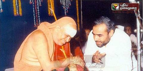 ஜெயேந்திரர் உடனான புகைப்படத்தை பகிர்ந்துகொண்ட பிரதமர் மோடி