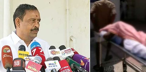 மனிதாபிமானம் இல்லாமல் நடந்து கொண்டேனா ? - ஓ.எஸ்.மணியன் விளக்கம்