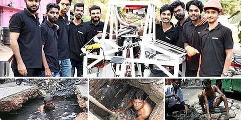 சாக்கடை சுத்தம் செய்யும் ரோபோ - கேரளாவில் புதிய புரட்சி..!